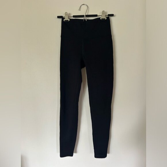 Athleta Altitude Tight in Polartec Power Stretch Size XXS Black - Picture 3 of 10